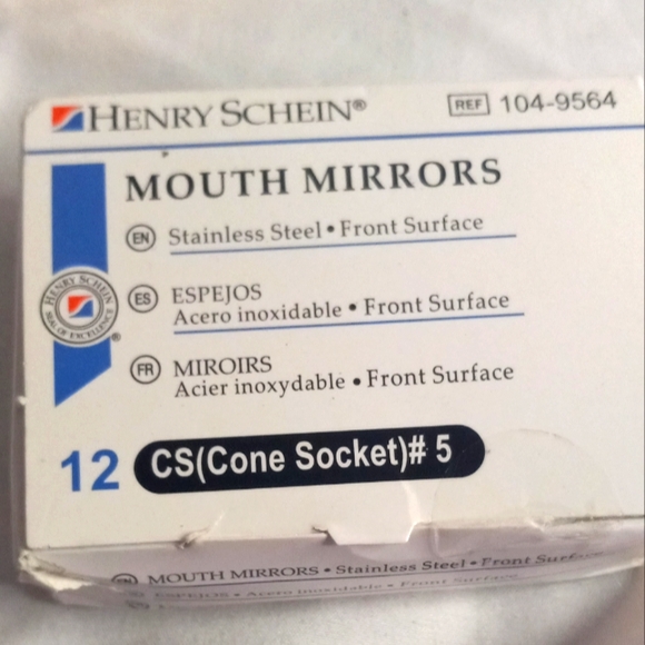 Dental mouth mirrors new unopened - Picture 1 of 1